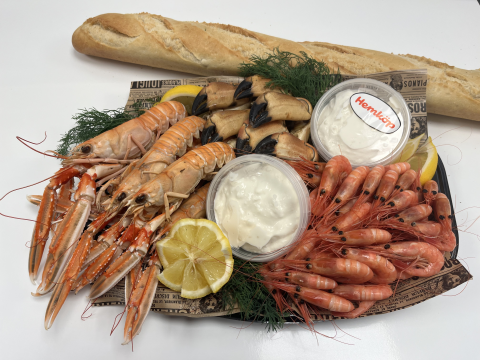 Bild på Skaldjurs buffé