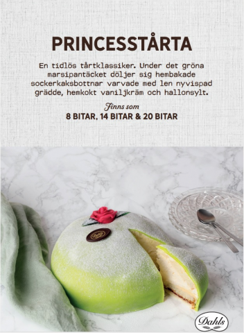 Bild på Princesstårta